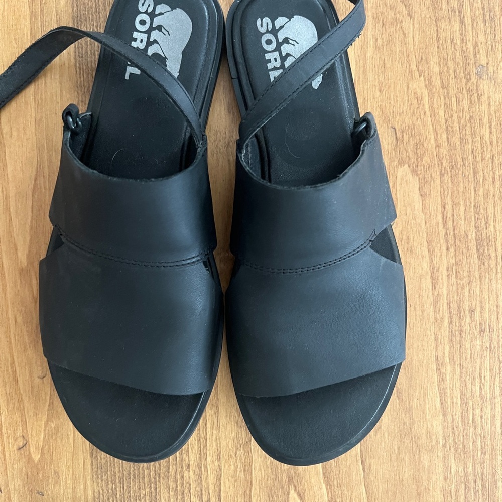 Women’s Black Sorel sandals